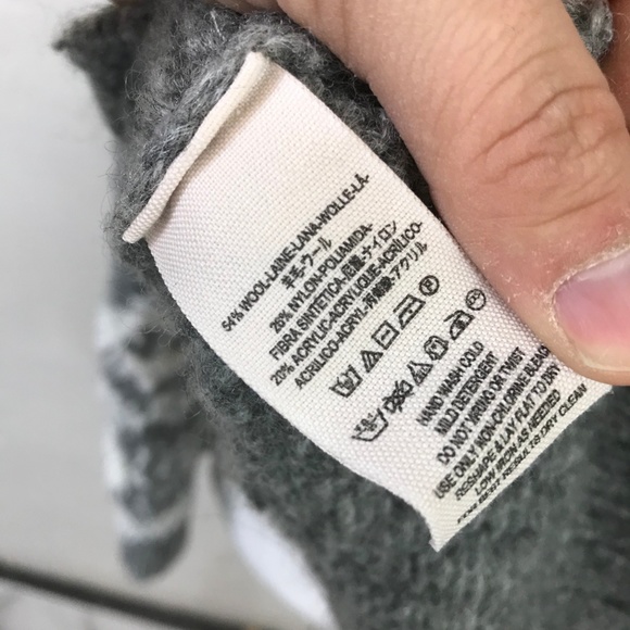 SOLD!! Free People Chunky Oversized Faire Isle - Picture 8 of 8